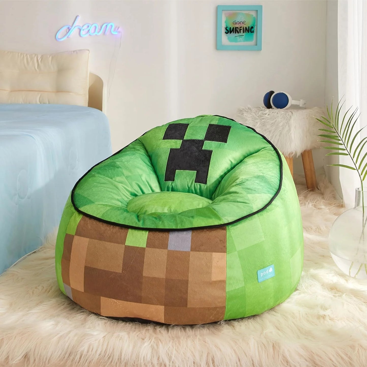 Minecraft round sofa