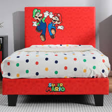 Cama Mario bros color rojo