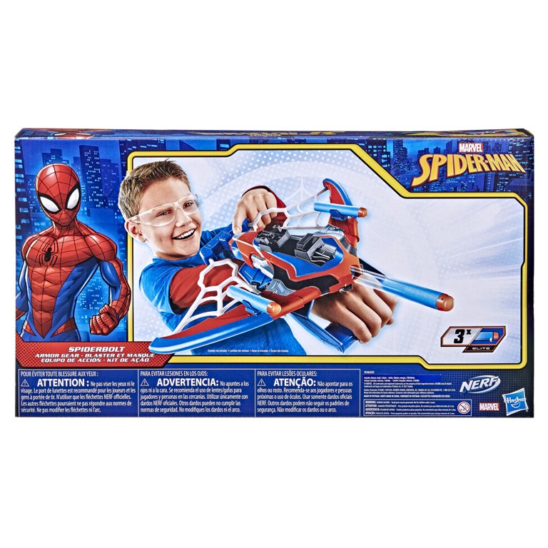 Spider-Man lanzador nerf & mascara